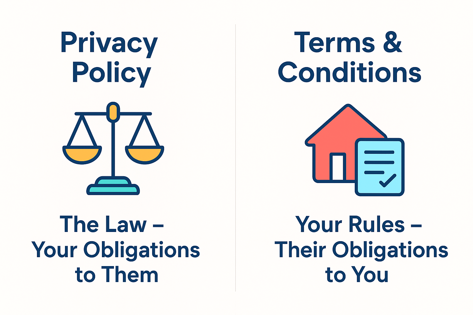  | Terms and Conditions vs Privacy Policy What Your SA Website Needs and Why | Coolhost Blog